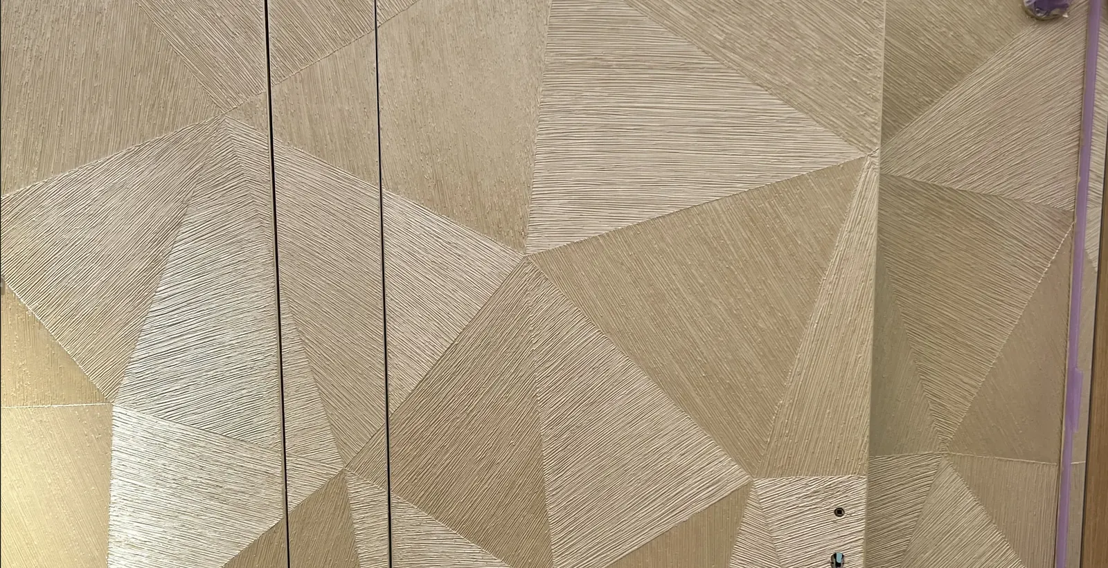 Application d'un enduit décoratif