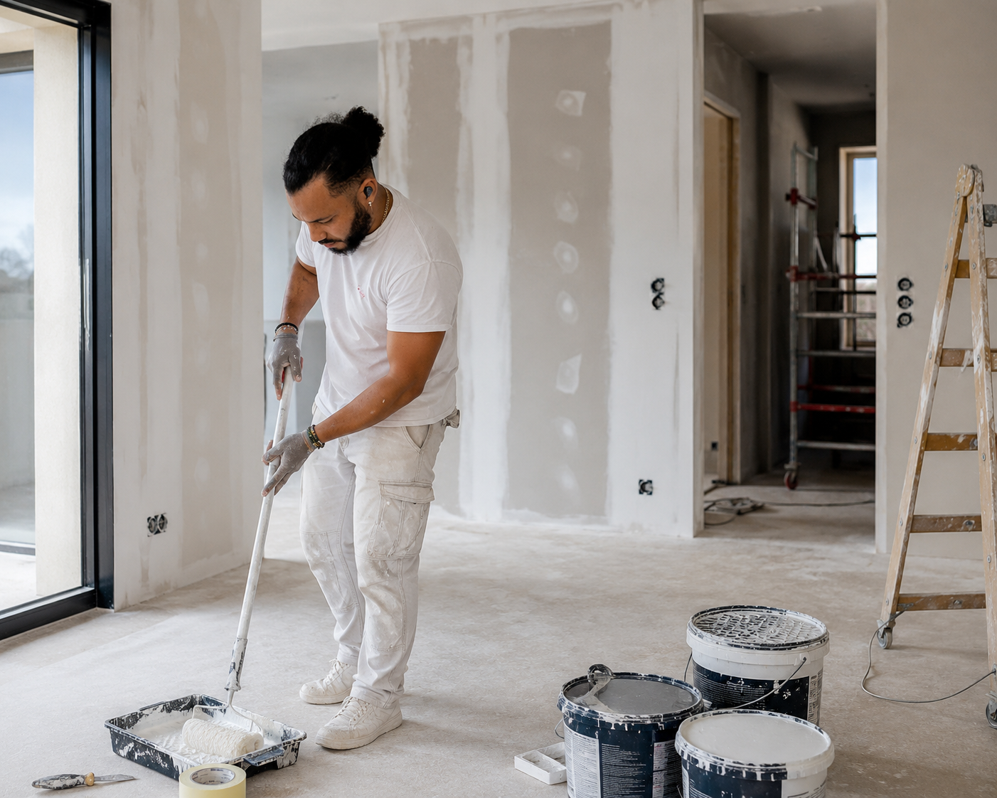Peinture décorative intérieure